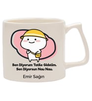 İsme Özel Kupa Bardak - Tatil Sevdası