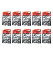 Arma Baskılı Mini Blok Poşet Torba - No : 0 - 20x30 Cm. - Siyah - 100 Adetlik 10 Paket
