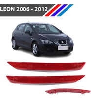 Seat Leon Arka Tampon Reflektörü Sağ Sol Takım 2006 - 2012