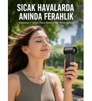 Turbo Motorlu Çok Amaçlı Temizlik ve Soğutma Cihazı Yeni Nesil