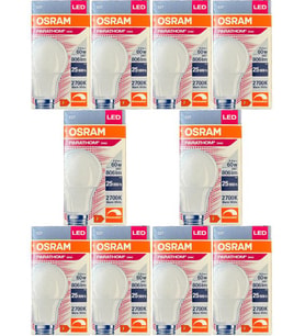 Osram Parathom 8.8W (60W) 2700K (Sarı Işık) E27 Duylu Dim Edilebilir Led Ampul (10 Adet)