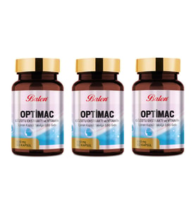 Balen Optimac Gözotu Ekstraktı -Vitamin 630 mg 60 Kapsül x 3 Adet