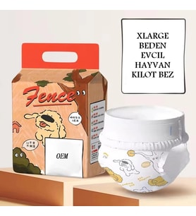XLarge Beden Evcil Hayvan Kilot Bez - Ultra Emici - Hızlı Kuruyan