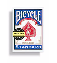 Bicycle Standart Mavi Oyun Kağıdı Iskambil Destesi Standard Index Kartları (Karışık)