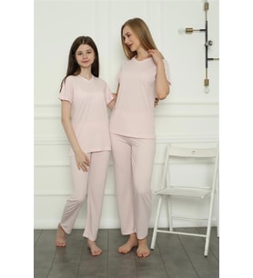 Akbeniz Anne Kız Aile Penye Pijama Takım Ayrı Ayrı Satılır. Fiyatları Farklıdır 50107
