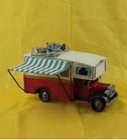 Dekoratif Metal Karavan Tenteli Hediye Dekor
