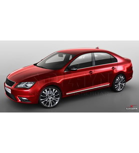 Seat Toledo Kapı Koruma Çıtası Krom 2013-2019