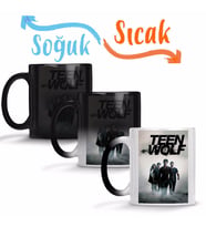 Teen Wolf 2 Sihirli Kupa Bardak Porselen