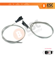 Mercedes E Class W210 1996-2003 S W220 1998-2005 2107800189 2107800089 İçin Sağ Sol Sunroof Halatı