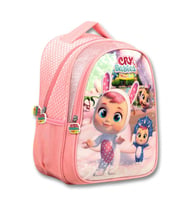Cry Babies Tavşan Kulaklar Simli Açık Pembe Kız Çocuk İlkokul Sırt Çantası