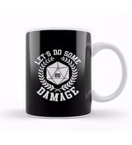 Dungeons And Dragons Lets Do Some Damage Kupa Bardak Porselen