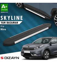 S-Dizayn Kia Niro Skyline Aluminyum Yan Basamak 183 Cm 2017 Üzeri A+ Kalite