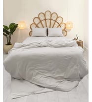 Koza Home Calmo Nevresim Takımı %100 Pamuk Silver Battal Boy 9564A