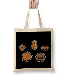 Bts Bt21 Crunchy Squad Bez Çanta Uzun Saplı