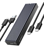 USB3.1 Gen2 10Gbps M.2 NVMe SSD Disk Kutusu Alüminyum