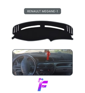 RENAULT MEGANE 1 Araca Özel Torpido Örtüsü Ön Göğüs Kılıfı Tam Koruma Oto Aksesuar A50