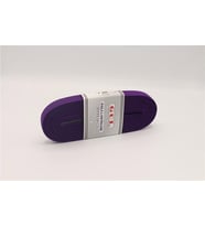 Gül Renkli Lastik 2 Cm - 10 mt Mor