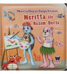 Meritta İle Resim Dersi - Meritta Plaj ve Banyo Kitabım