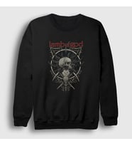Presmono Unisex Siyah Skull Lamb Of God Sweatshirt 94713tt