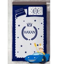 MEKTA HOME İsim Yazdırılabilir Sünnet Yatak Örtüsü Takımı MKT-4009