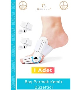 #ParmakDüzeltici Ortopedik Hallux Valgus Gece Gündüz Ateli Ayak Sağlığı Parmak Kemik Düzeltici 1 - A