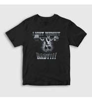 Presmono Unisex Çocuk Siyah Light Weight Baby Gym Spor Ronnie Coleman T-Shirt 360179tt