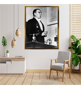 ÇERÇEVELİ ATATÜRK TABLO S409