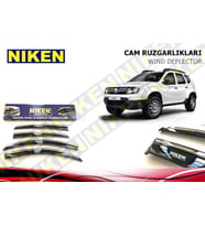 Dacia Duster Kromlu Cam Rüzgarlığı Niken 2010-2017 Arası