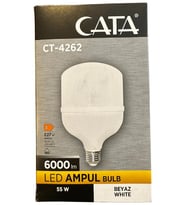 Cata CT-4262 55W 6400K (Beyaz Işık) E27 Duylu Led Torch Ampul