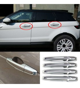 Land Rover Uyumlu Range Rover Sport 2013 Sonrası Kapı Kolu ABS Krom Parça