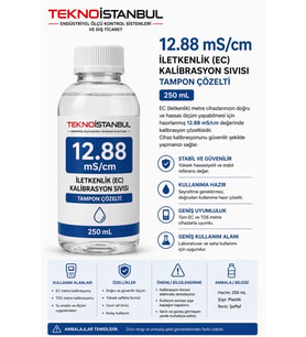 İletkenlik (EC) Kalibrasyon Sıvısı Tampon Çözelti (250 mL)