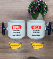  Hukuk Okuduğumu Söylemiş Miydim  Kupa Bardak T Lacivert Kulplu Hukuk Öğrencisine Hediye