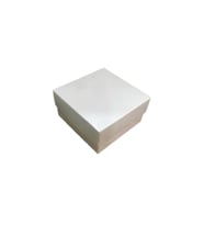 Komple Karton Kutu Düz Renk 10X10x5 CM  (25 Adet)  Beyaz
