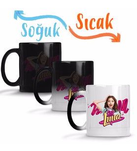 Soy Luna Sihirli Kupa Bardak Porselen