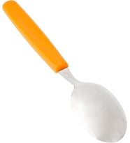Swiss Classic yemek kaşığı, çorba kaşığı, Swiss Made, ergonomik sap, bulaşık makinesinde yıkanabilir, turuncu