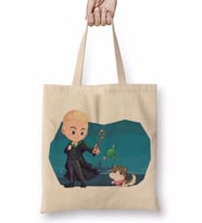 Harry Potter Draco And Kitten Bez Çanta Uzun Saplı