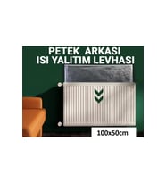 10 Adet Kalorifer Peteği Radyatör Petek Arkası Folyo Kaplı Polietilen Sünger Isı Yalıtım Levhası