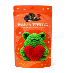 Yeni Başlayanlar İçin Kurbağa Amigurumi Örgü Kiti