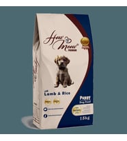 HOW MEOW YAVRU KÖPEK KURU MAMASI KUZULU ve PİRİNÇLİ 15 KG