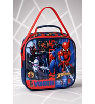 Spider Örümcek Adam Beslenme Çantası Çocuk Okul Yemek Çantası Günlük Kullanım 22x22x10 cm