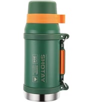 Shotay Çelik Termos Camper Large 1600Ml Haki