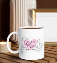 BK Gift Kişiye Özel Anneler Günü Temalı Beyaz Kupa Bardak, Anneler Günü Hediyesi, Anneye Hediye, Ev Hediyesi-3