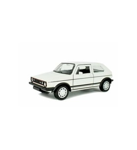 Volkswagen Golf GTi MK1 Klasik Araba 1:34 Ölçek Model Açılış Kapıları Lisanslı Ürün Beyaz