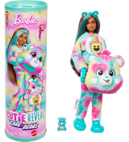 Barbie Cutie Reveal Sevimli Ayıcıklar Bebek Ve Aksesuarları, Mutlu Ayıcık, Renk Değişimi Ve Mini Ayı (Çok Renkli)