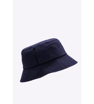 Düz Siyah Kova Şapka Balıkçı Şapka Bucket Hat Lacivert-Standart