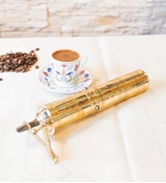 PİRİNÇ KAHVE DEĞİRMENİ DÜZ FORM NO2 (Bakır)
