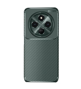 Xiaomi Redmi 14C Kılıf Auto Focus Karbon Kapak - Koyu Yeşil