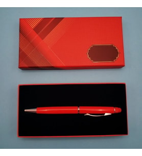 Kırmızı Tükenmez Kalem Touchpen