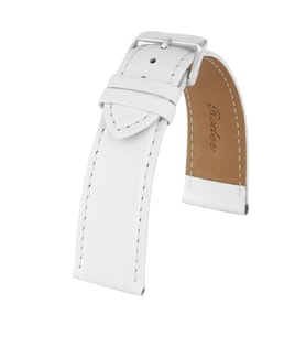 R4106S RODER DERİ KAYIŞ - BEYAZ - 26X22MM