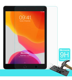 Microsonic Apple iPad 10.2'' 9. Nesil (A2602-A2604-A2603-A2605) Tempered Glass Cam Ekran Koruyucu